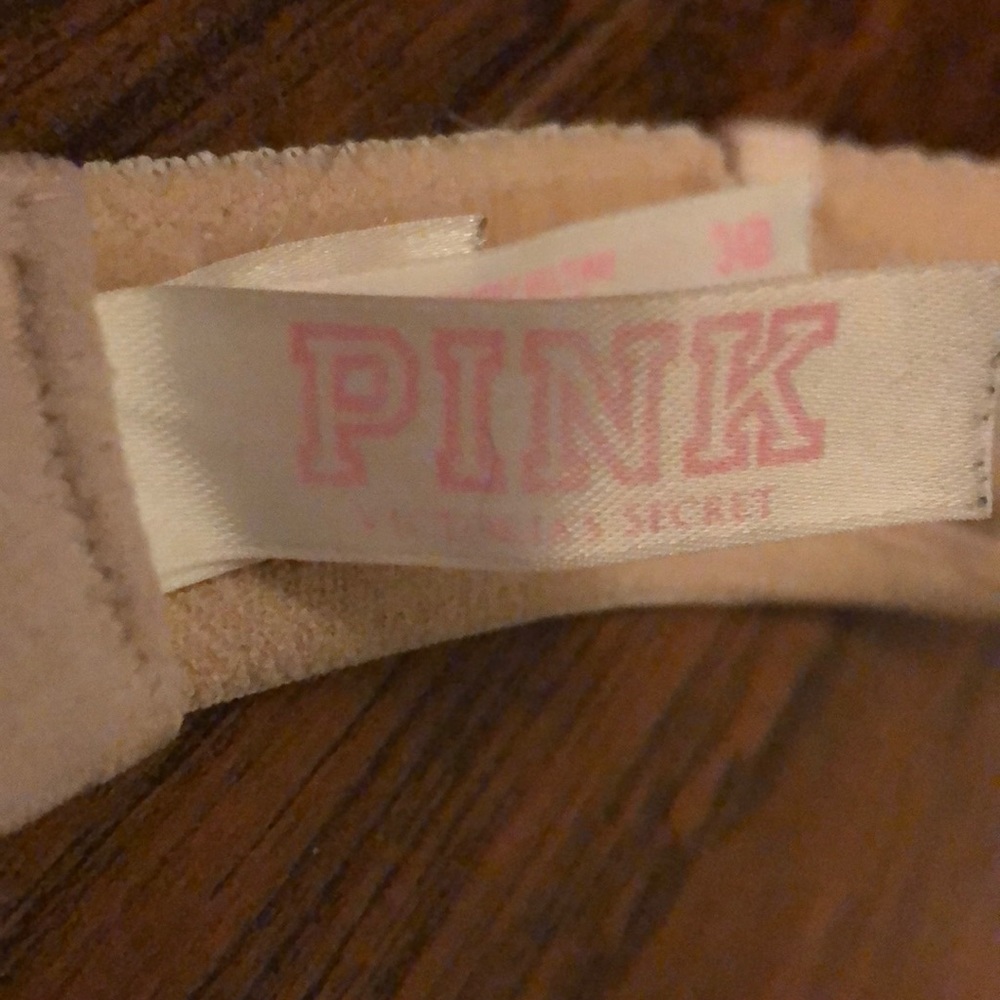 PINK VS strapless bra